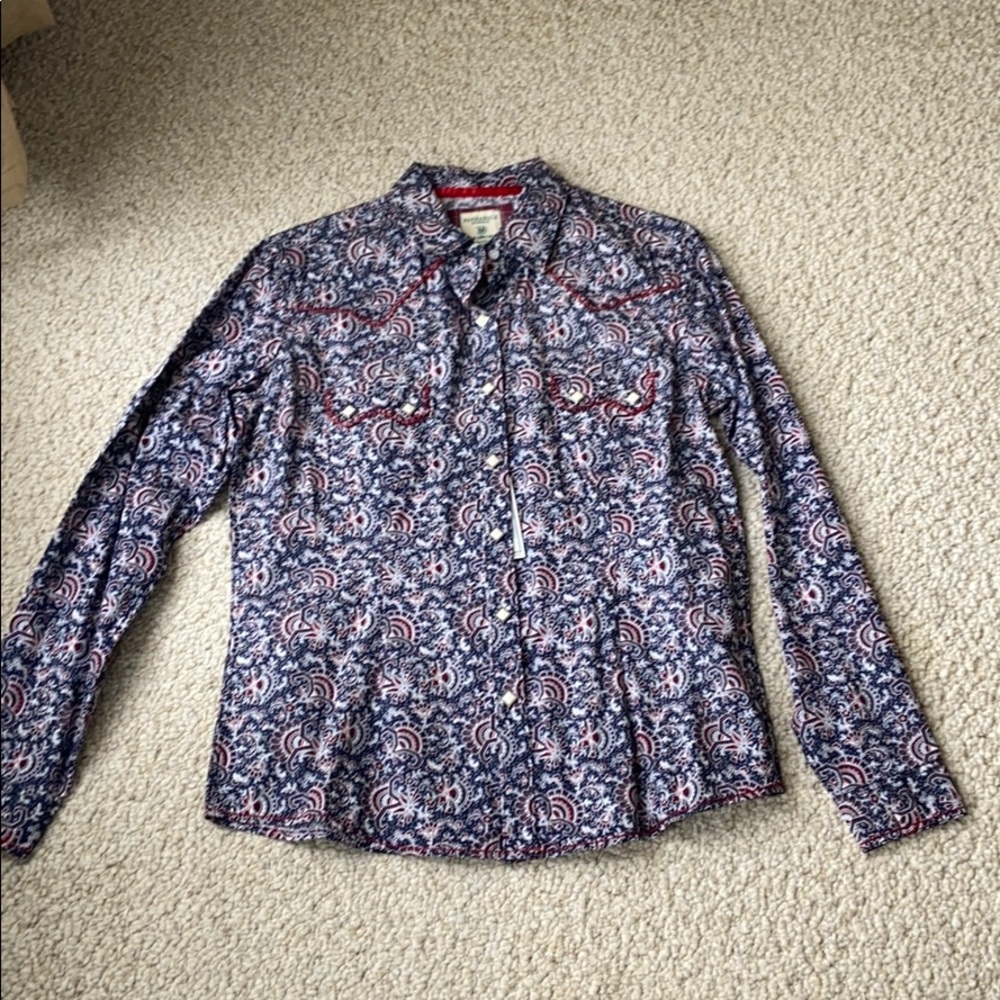Western shirt.